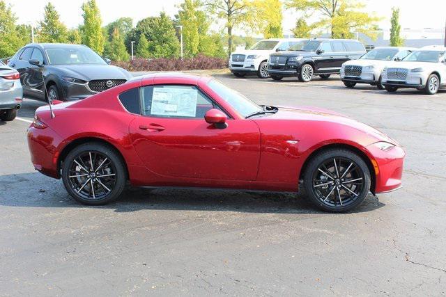 new 2024 Mazda MX-5 Miata RF car, priced at $39,050