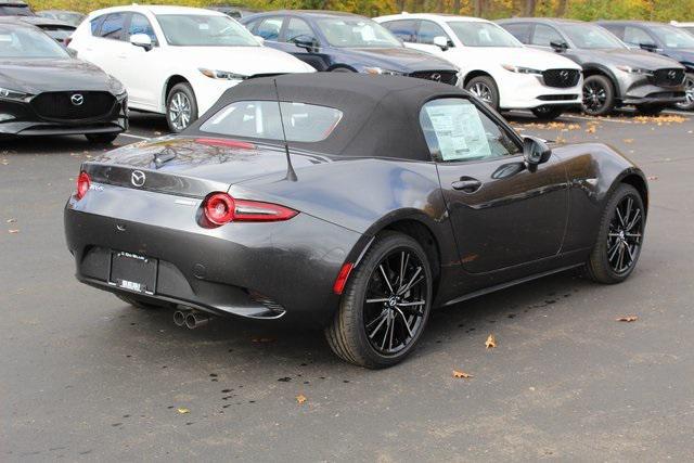 new 2024 Mazda MX-5 Miata car, priced at $35,304