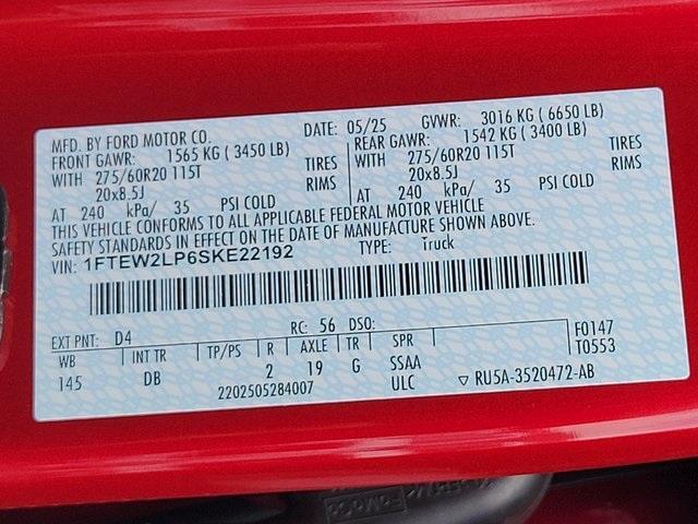 new 2025 Ford F-150 car, priced at $50,041
