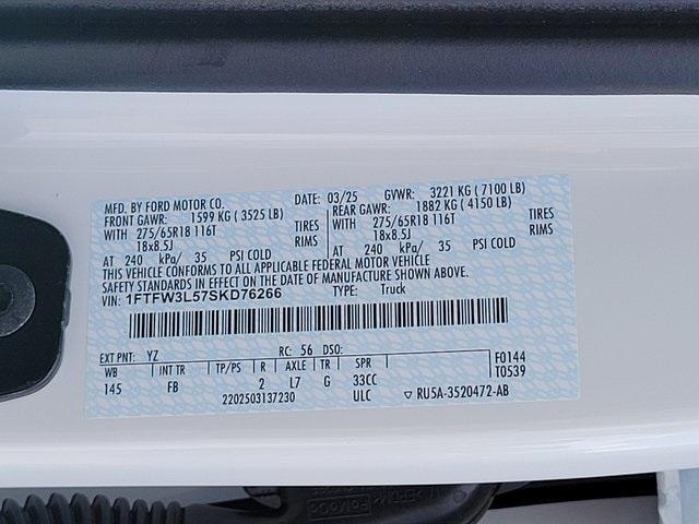 new 2025 Ford F-150 car, priced at $59,181