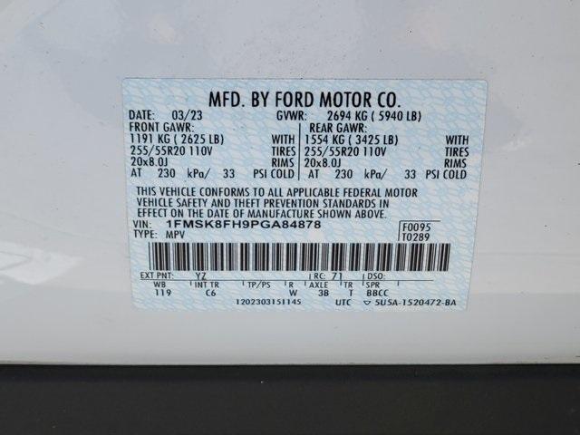 used 2023 Ford Explorer car, priced at $36,071