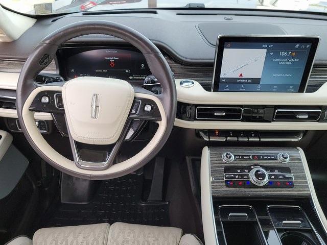used 2022 Lincoln Aviator car, priced at $57,529
