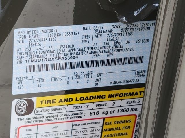 new 2025 Ford Expedition car, priced at $84,239
