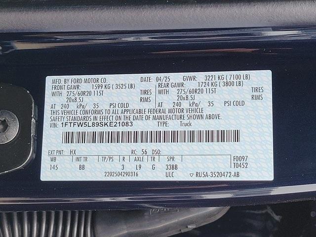 new 2025 Ford F-150 car, priced at $65,599