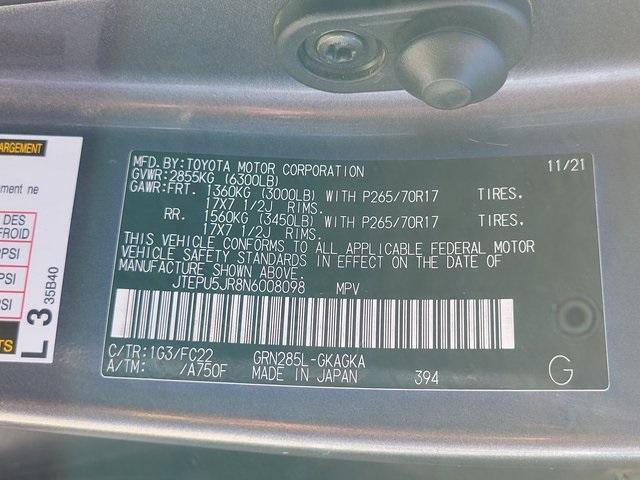 used 2022 Toyota 4Runner car, priced at $37,990