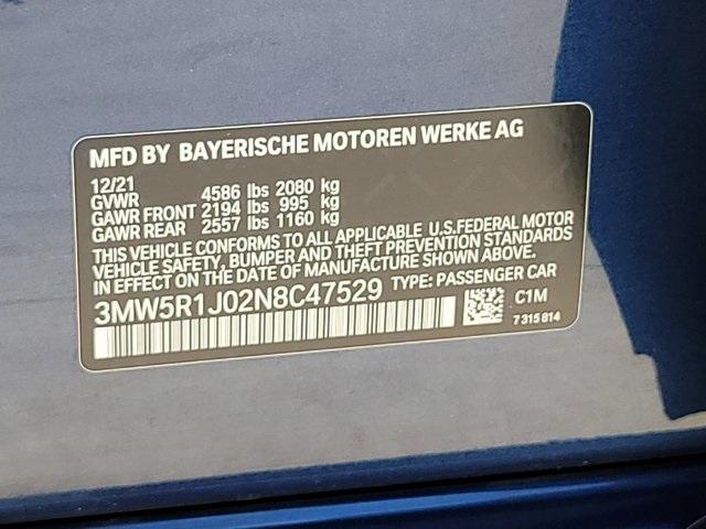 used 2022 BMW 330 car, priced at $32,212