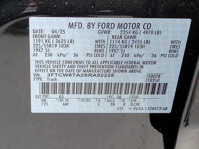 new 2025 Ford Maverick car, priced at $36,223