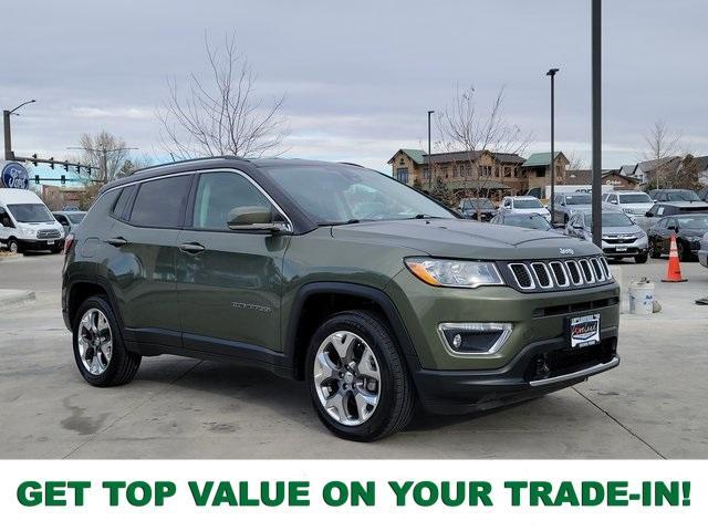 used 2021 Jeep Compass car, priced at $20,681