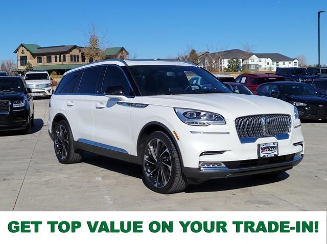 used 2022 Lincoln Aviator car, priced at $53,916