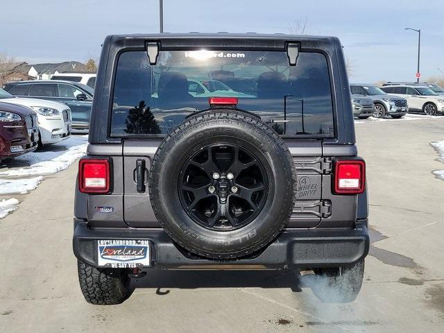 used 2021 Jeep Wrangler car, priced at $27,248