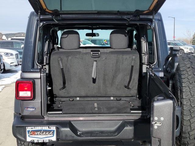 used 2021 Jeep Wrangler car, priced at $27,248