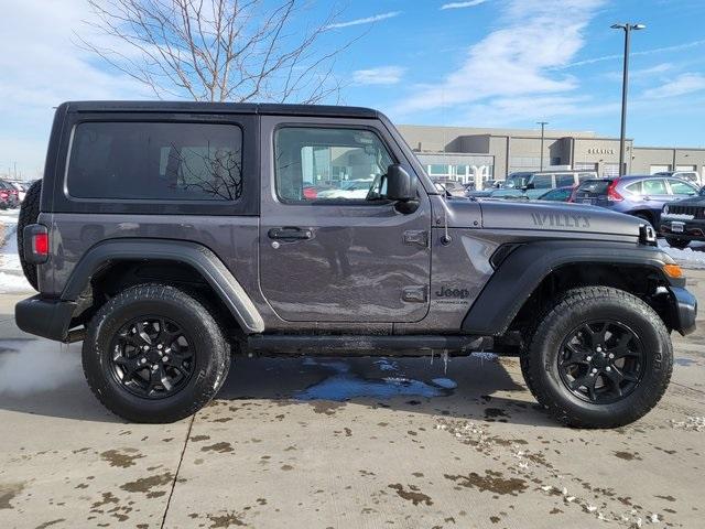 used 2021 Jeep Wrangler car, priced at $27,248