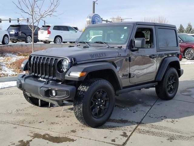 used 2021 Jeep Wrangler car, priced at $27,248