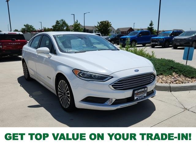 used 2018 Ford Fusion Hybrid car, priced at $14,031