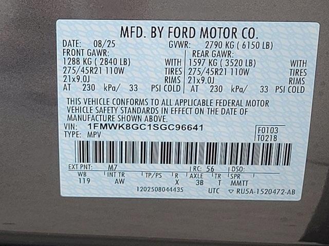 new 2025 Ford Explorer car, priced at $60,109