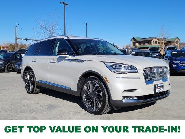 used 2020 Lincoln Aviator car, priced at $33,356