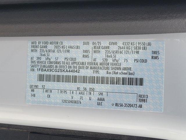 new 2025 Ford Transit-350 car, priced at $70,059