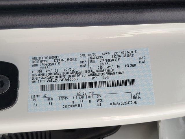 new 2025 Ford F-150 car, priced at $70,367