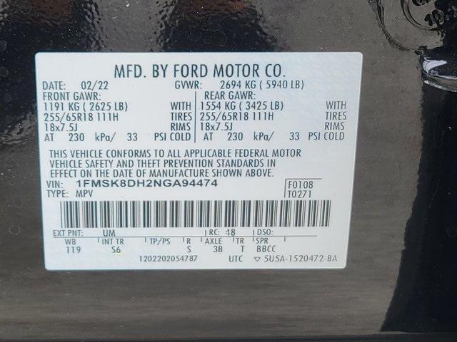 used 2022 Ford Explorer car, priced at $33,321