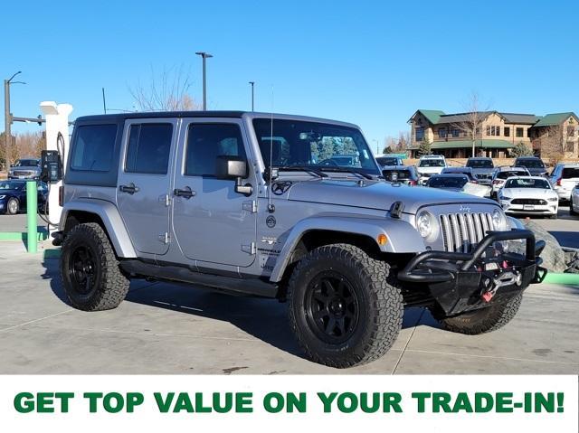 used 2017 Jeep Wrangler Unlimited car, priced at $24,961