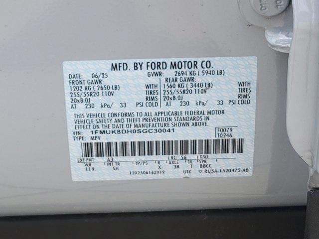 new 2025 Ford Explorer car, priced at $49,729