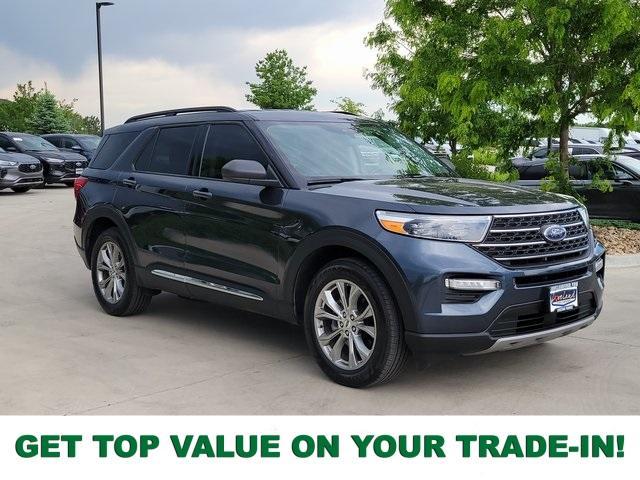 used 2022 Ford Explorer car, priced at $30,509