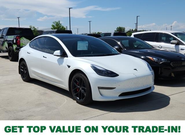 used 2023 Tesla Model 3 car, priced at $41,651