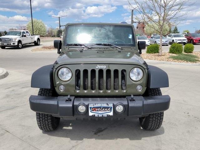 used 2016 Jeep Wrangler Unlimited car, priced at $15,493