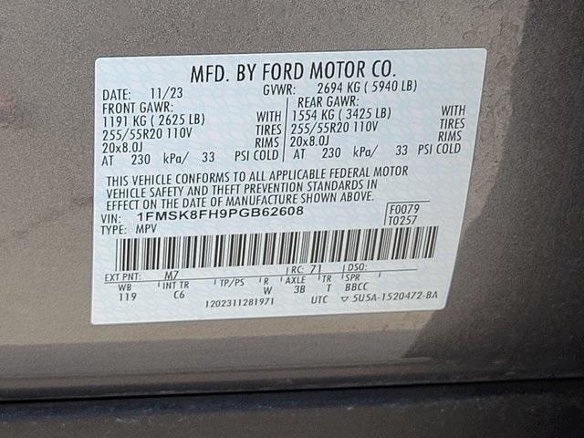 used 2023 Ford Explorer car, priced at $33,171