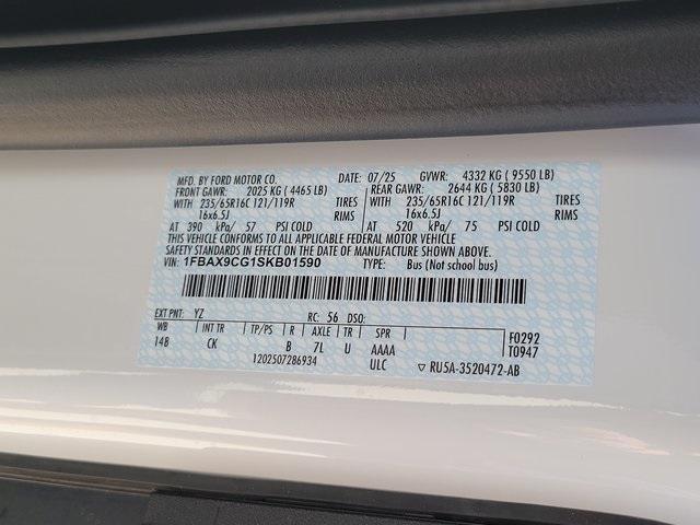 new 2025 Ford Transit-350 car, priced at $70,624