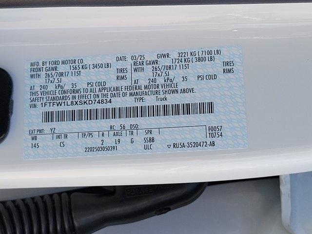 new 2025 Ford F-150 car, priced at $47,556
