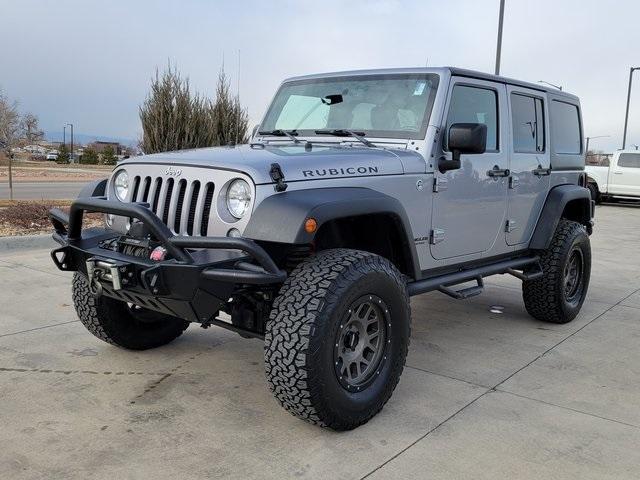 used 2015 Jeep Wrangler Unlimited car, priced at $25,027