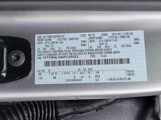 new 2025 Ford F-150 car, priced at $80,599