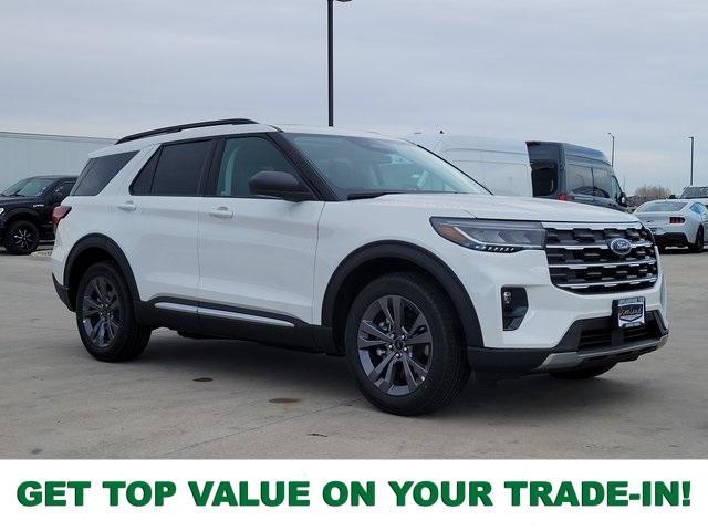 new 2025 Ford Explorer car, priced at $47,596