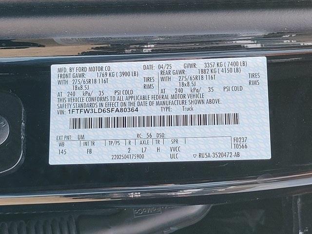 new 2025 Ford F-150 car, priced at $56,642