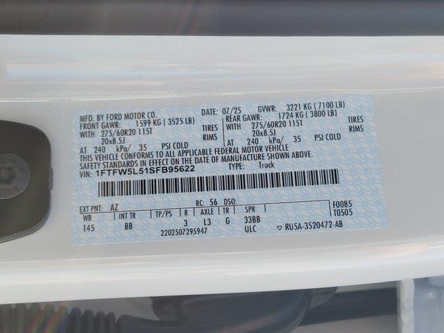 new 2025 Ford F-150 car, priced at $67,013