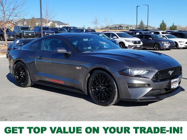 used 2018 Ford Mustang car, priced at $27,542