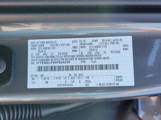 new 2025 Ford F-150 car, priced at $52,699