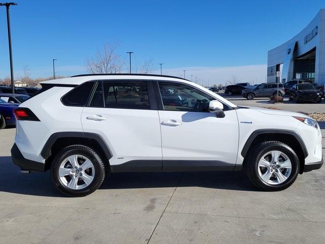 used 2021 Toyota RAV4 Hybrid car, priced at $32,634