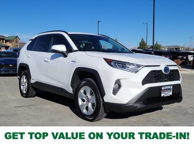 used 2021 Toyota RAV4 Hybrid car, priced at $32,634