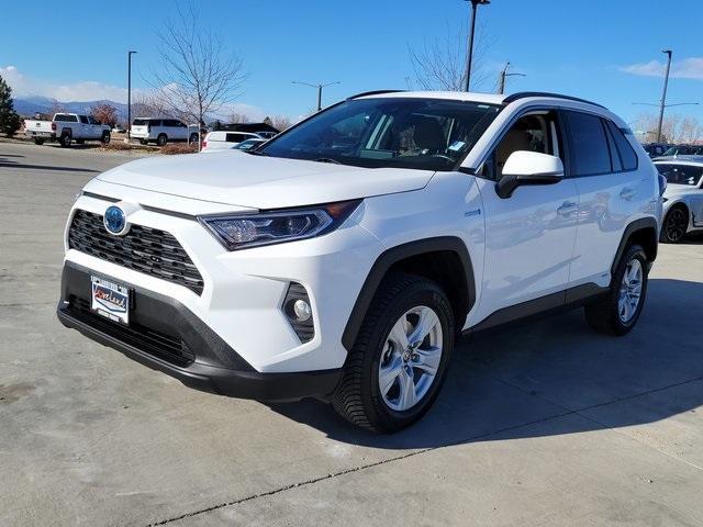 used 2021 Toyota RAV4 Hybrid car, priced at $32,634