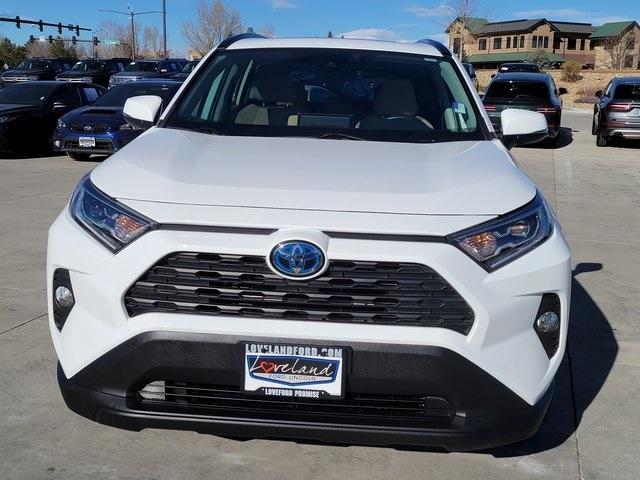 used 2021 Toyota RAV4 Hybrid car, priced at $32,634