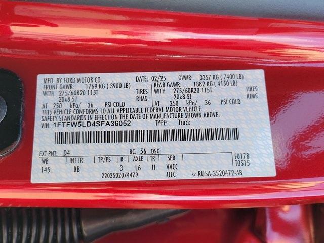 new 2025 Ford F-150 car, priced at $65,232