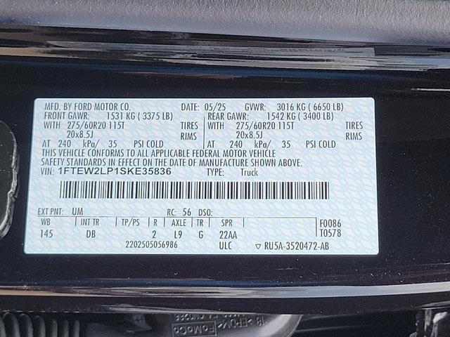 new 2025 Ford F-150 car, priced at $49,313