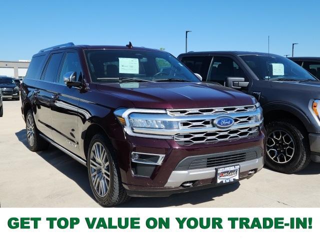 used 2023 Ford Expedition Max car, priced at $63,567