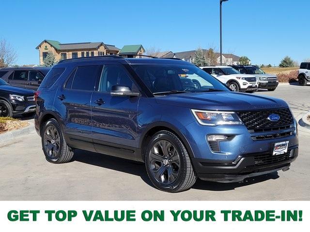 used 2018 Ford Explorer car, priced at $25,679