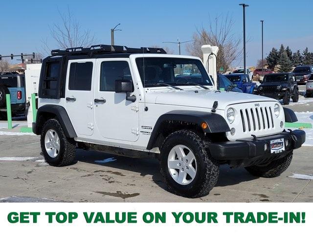 used 2015 Jeep Wrangler Unlimited car, priced at $20,027