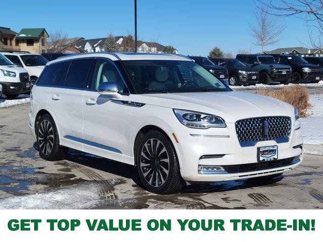 used 2022 Lincoln Aviator car, priced at $50,609