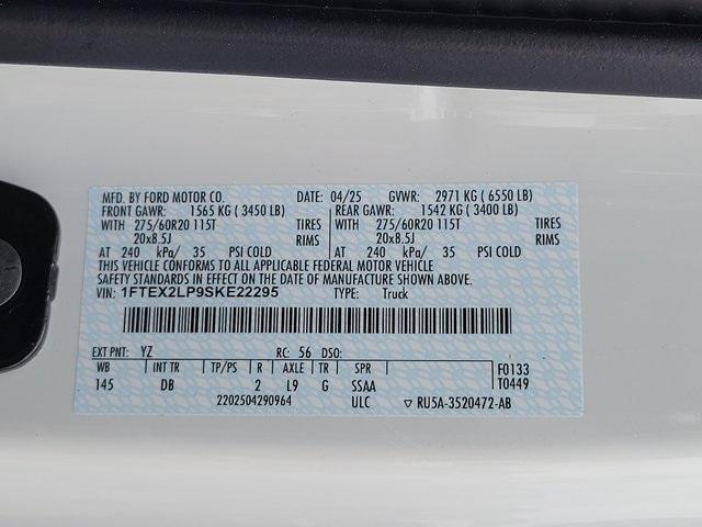 new 2025 Ford F-150 car, priced at $47,109