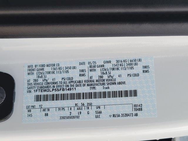 new 2025 Ford F-150 car, priced at $50,557